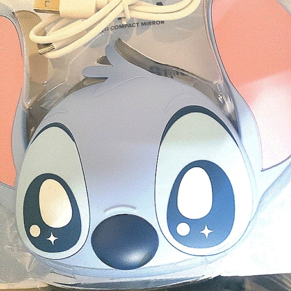 Disney Stitch Ohana LED Compact Mirror - NIB
